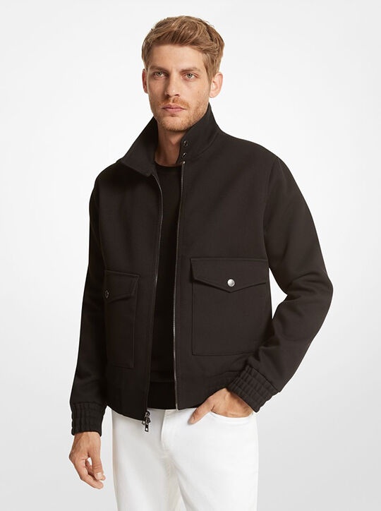 Michael Kors Barracuta Woven Jacket