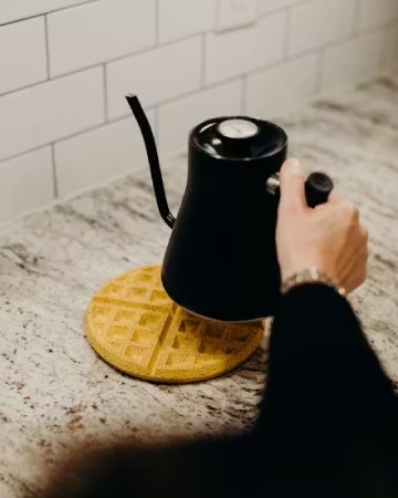 Huckberry Concrete Waffle Trivet