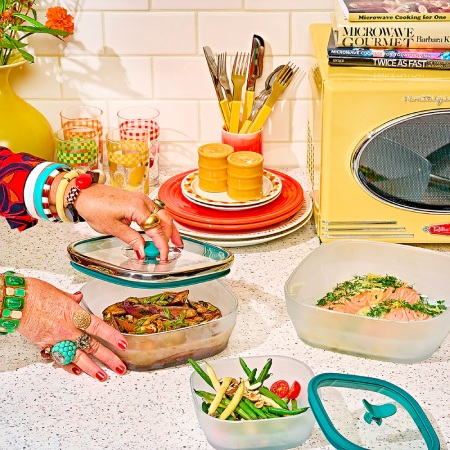 Anyday Glass Square Shallow Dish