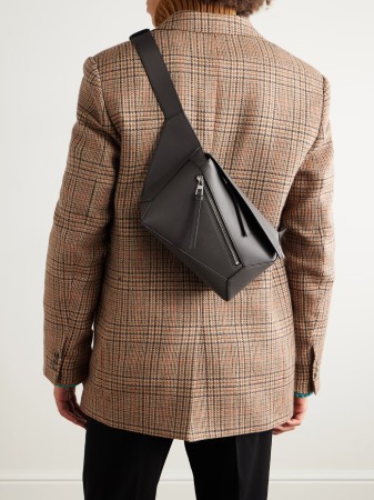 Mr Porter Puzzle Edge Small Leather Belt Bag
