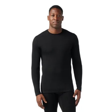 SunnySports Smartwool Men's Classic Thermal Merino Base Layer Crew Large Black