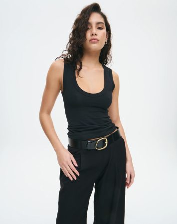 Glassons V Neck Cotton Tank Top