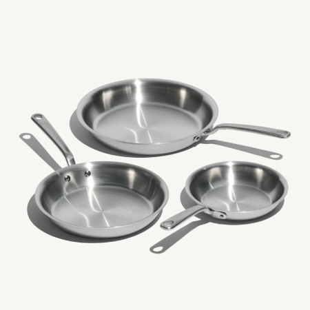 madein Stainless Clad Frying Pan